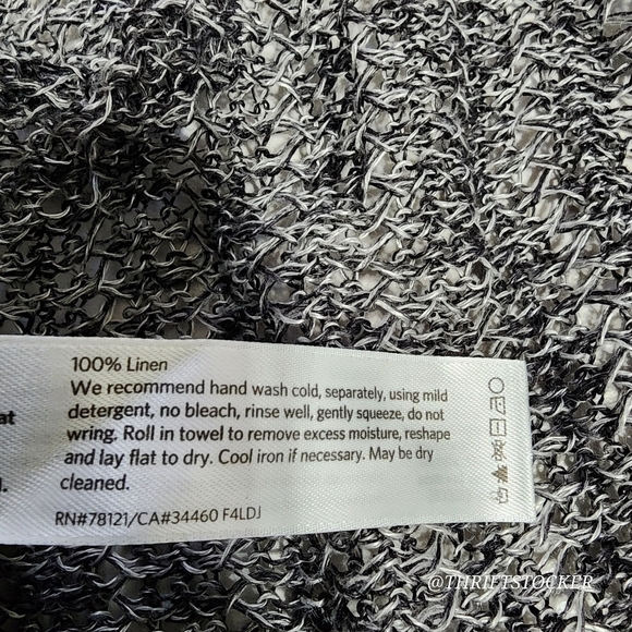 Eileen Fisher tie front cardigan - Picture 6 of 6